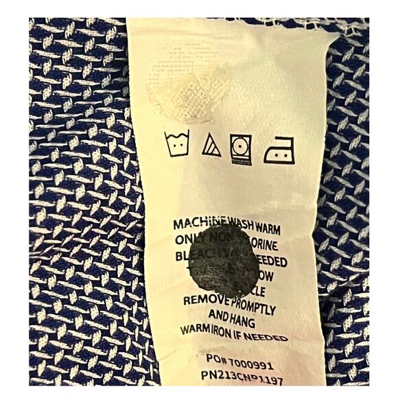 Original Penguin Men's Geometric Print Long Sleeve‎ Dress Shirt - Picture 5 of 11